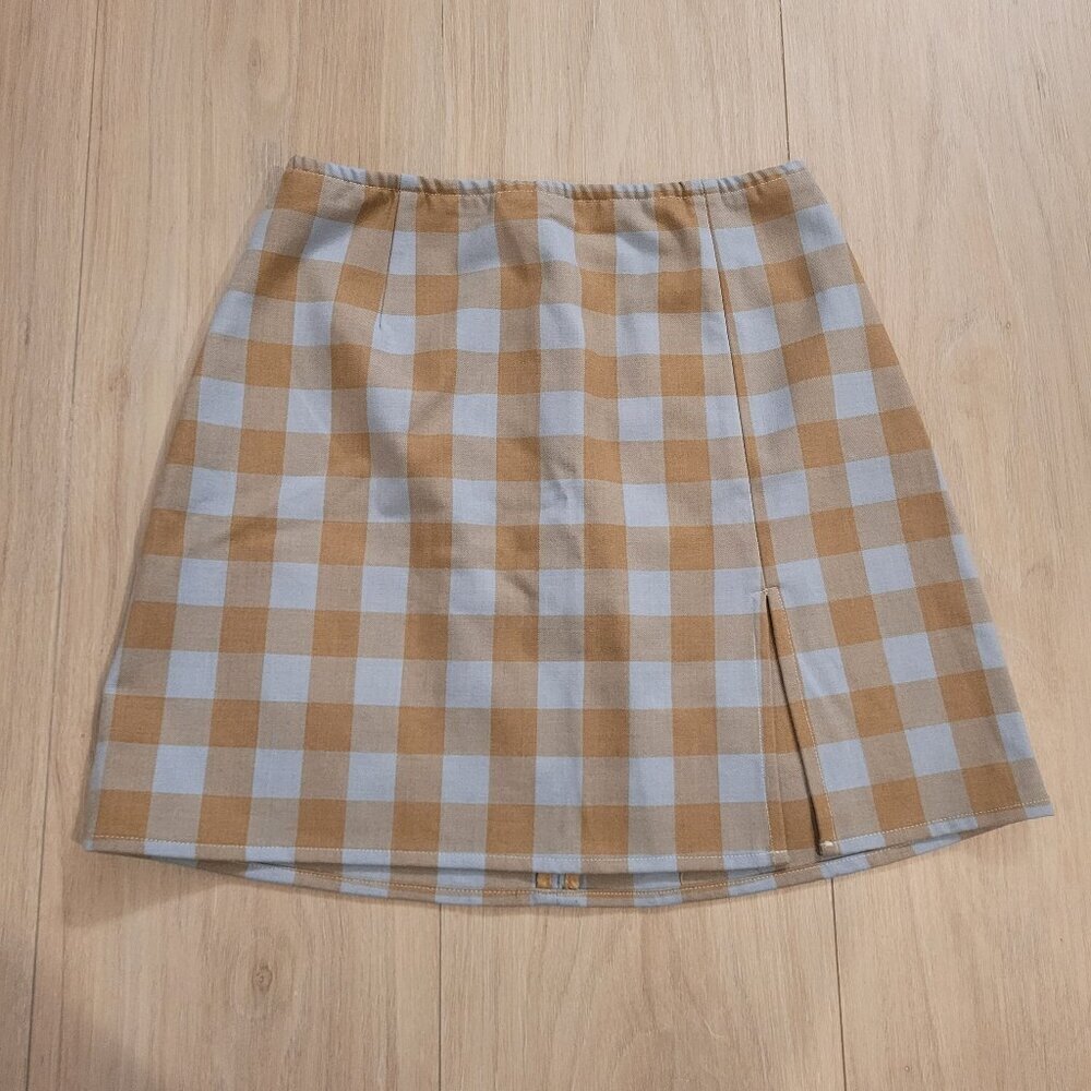SUNDAY BEST | Aritzia Plaid Skirt | Sz. 00